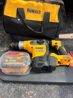 Flexvolt 60V Max Cordless 1-1/4 in. SDS Plus Rotary Hammer with Flexvolt 20V/60V Max Lithium-Ion 9.0 Ah Battery