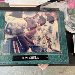 Don Shula Auto Graph 