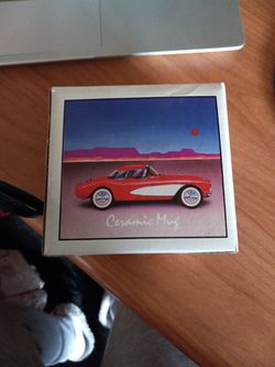 1985 Vintage Heaven 1985 Plymouth Corvet Mug