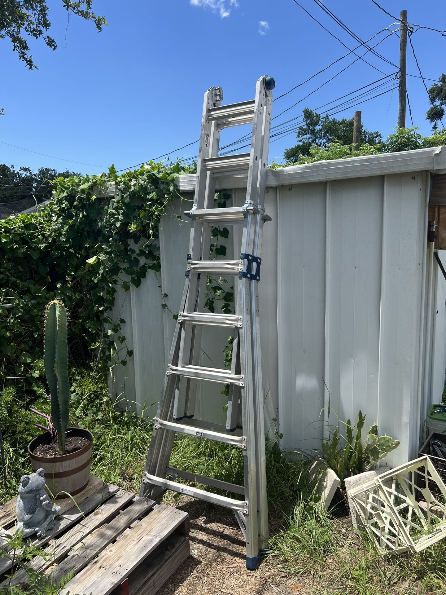 Werner Extendable A-frame Ladder