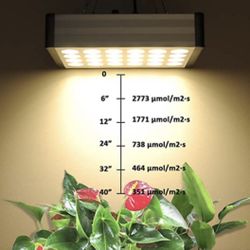 1200W Growing Lamps with Veg/Bloom Dual Switches, Timer Control Full Spectrum Grow Light Fixtures for Indoor Plants Growth