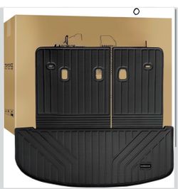 Kia Telluride 2020-2025 Trunk Mat TPE All Weather Back