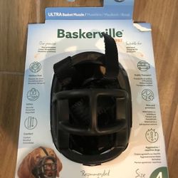 Baskerville dog muzzle, size 4