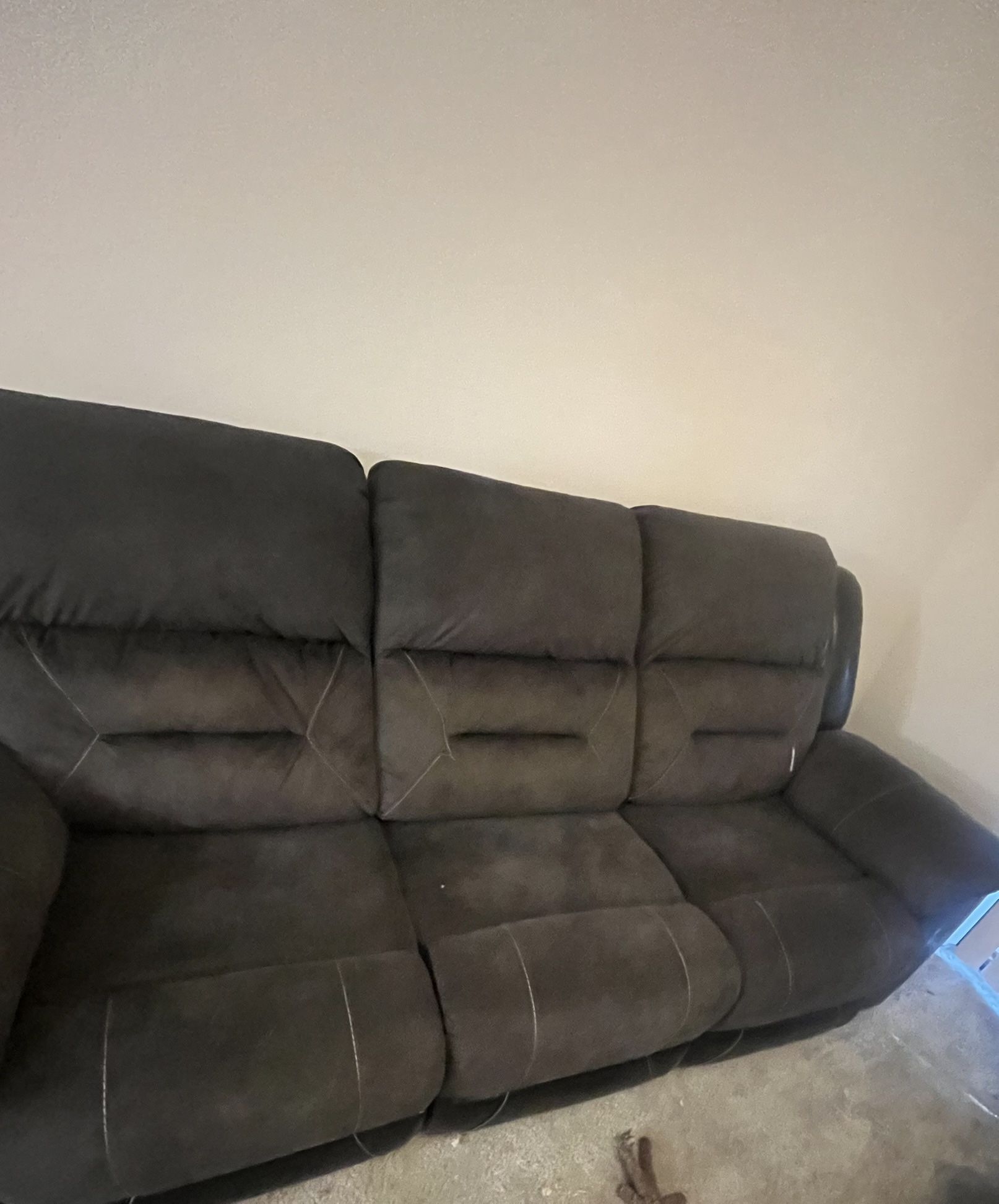 Ashley Reclining Sofa, Barely Used