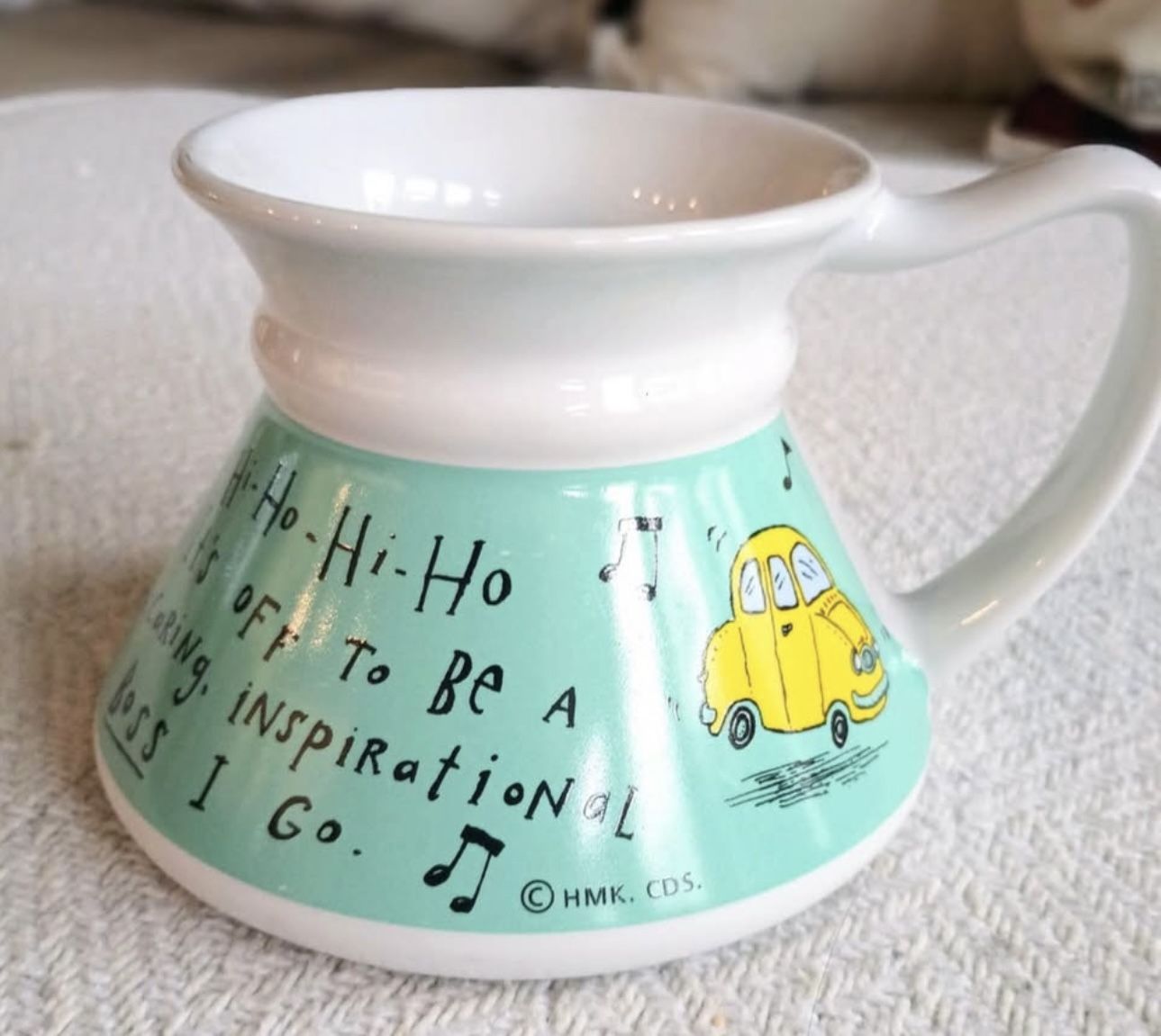 Vintage Hallmark Shoebox Greetings No Spill Mug