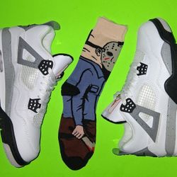 Jordan 4's White ❄️ 🔥 Cement 