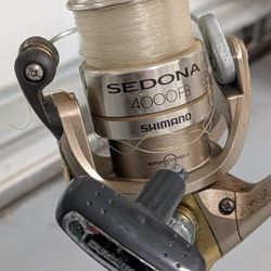 Sedona 4000FB Reel And Rod