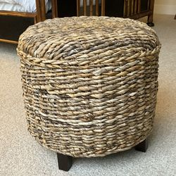 Wicker  Table/ Ottoman/ Accent