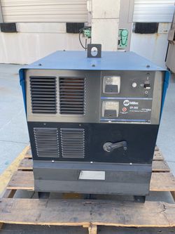 Miller CP-302 Welder Miller  – Industrial MIG Setup – Works  Selling a Miller CP-302 constant voltage welder, a solid industrial MIG welding setup rea