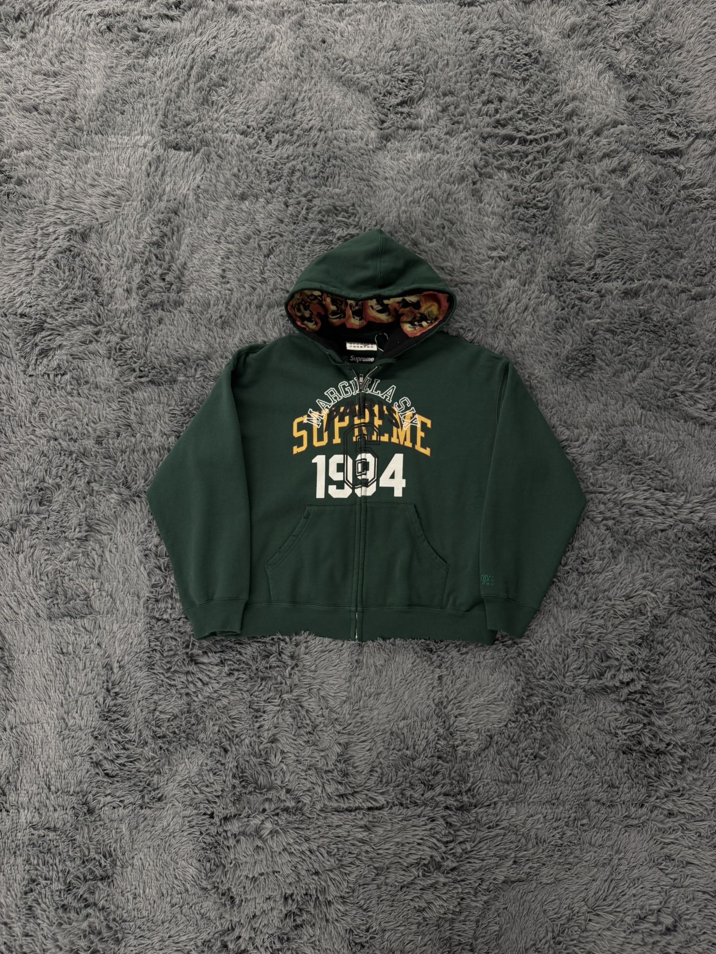 Supreme Maison Margiela zip up Green