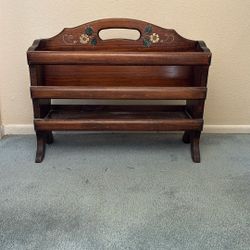 Magazine or Book Rack, Caddy  Or Holder 