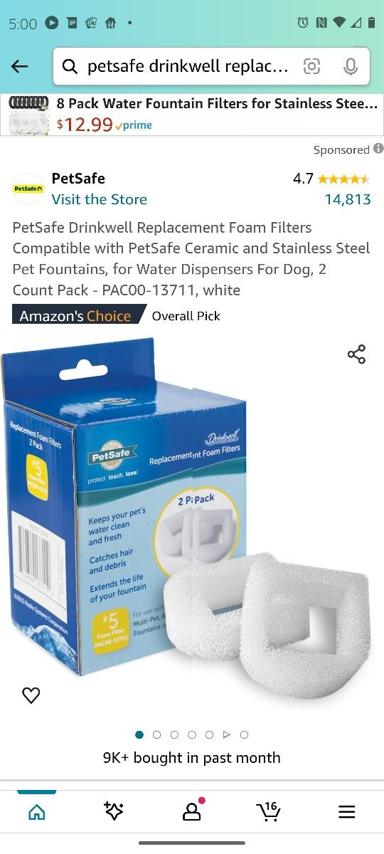 Free PetSafe Drinkwell Filters