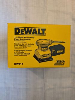 DeWalt DW411 1/4 Sheet Palm Grip Sander