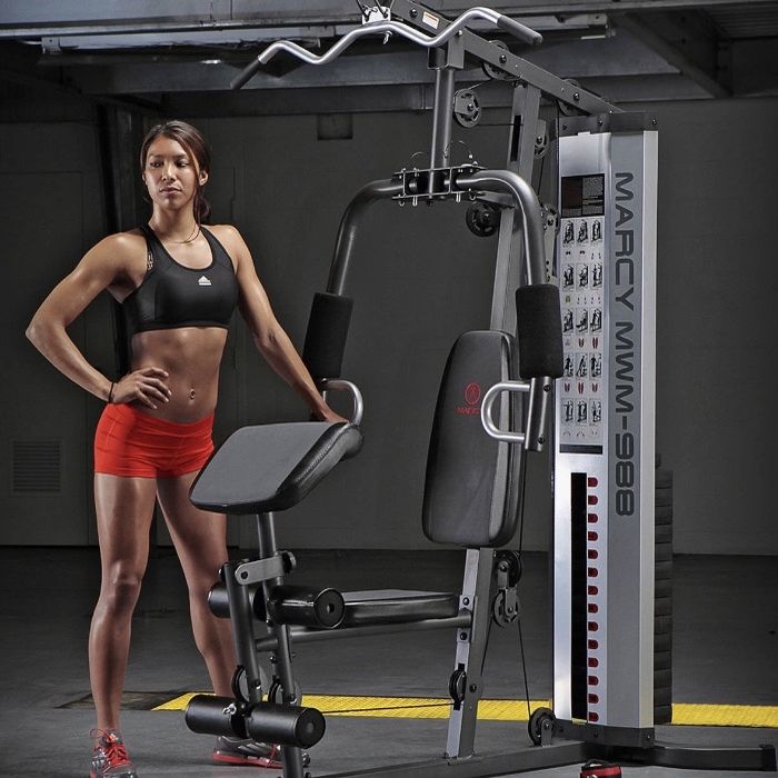 Marcy Home Gym System 150lb Weight Stack Machine MWM 988 for Sale in Missouri City TX OfferUp