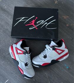 Air Jordan 4 Retro (GS) “Red Cement”