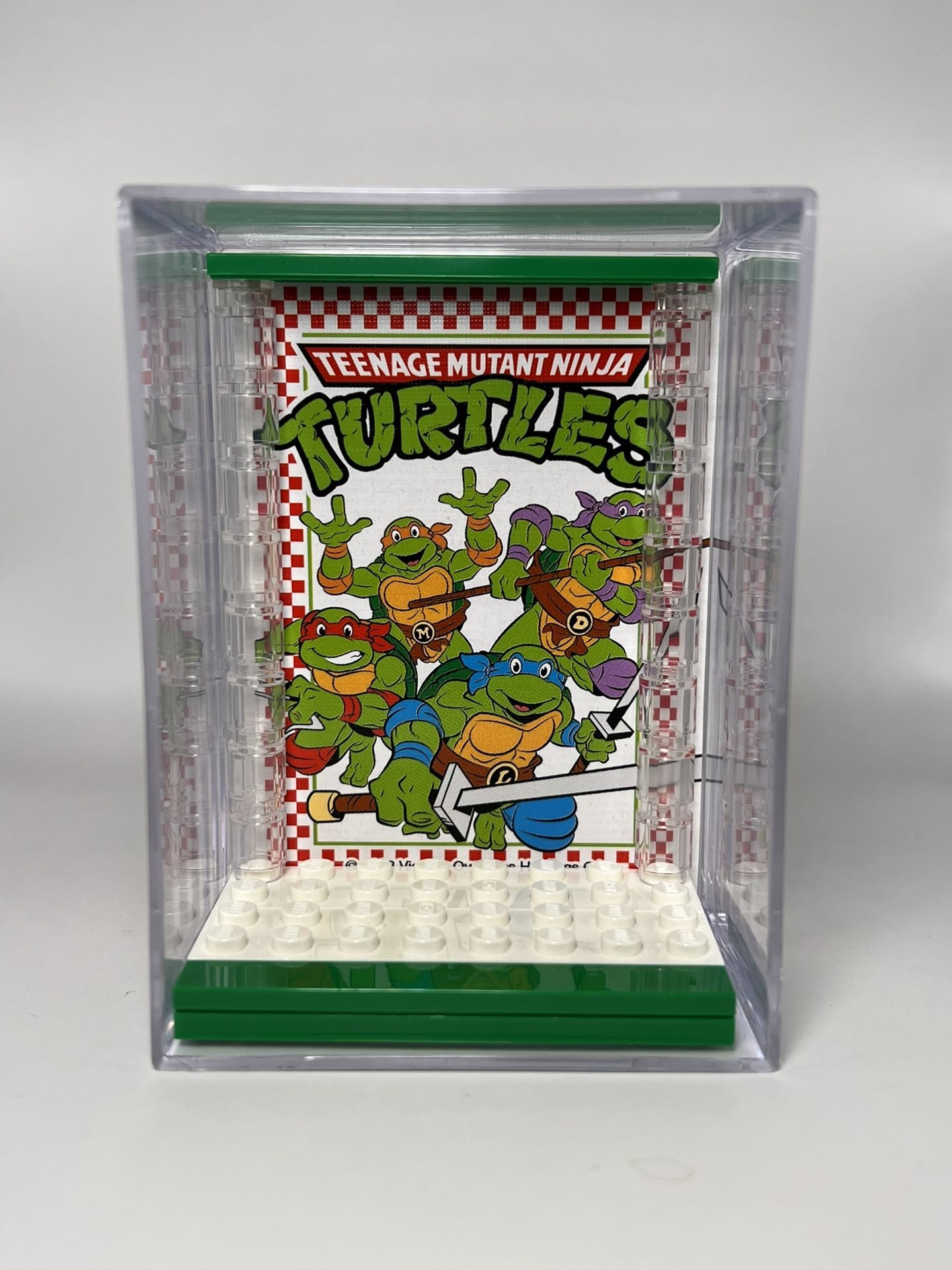 Collectible Force Pack Minifigure Display Case For Lego TMNT