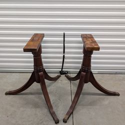 Solid Wood Duncan Phyfe Style Table Legs