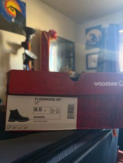Wolverine Black Steel Toe Work Shoes