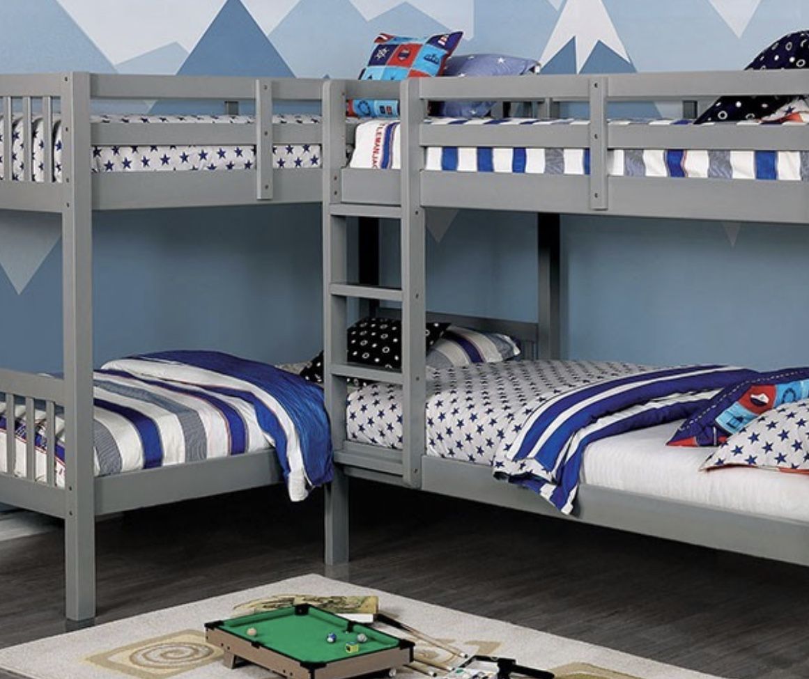 Quadruple Bunkbed Plus 4 Mattress