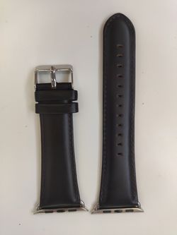 Retro leather iwatch band