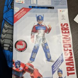 Optimus Prime Halloween Costume 3T to 4T