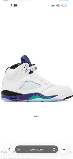 Jordan 5 Grapes Size 11