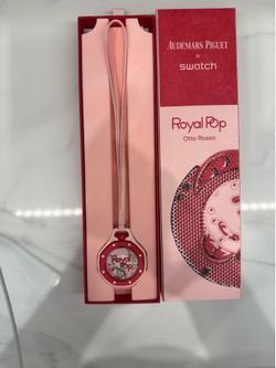 Swatch Audermars Piguet X swatch Royal Pop  Otto Rosso