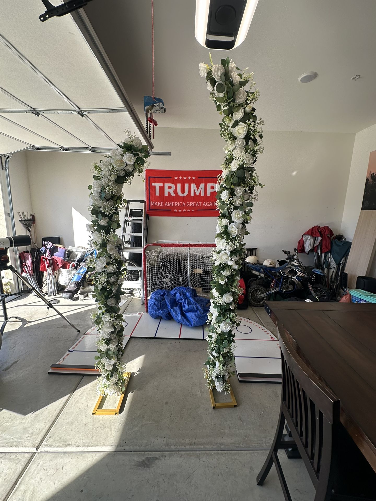 Wedding Birthday Flower Arch