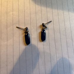 Blue Lapis Sterling Silver Earrings 