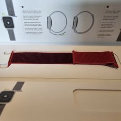 Apple Red Sport Loop 44mm 