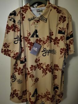 REYN  SPOONER  Diamondbacks HAWAIIAN  SHIRT 