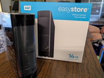 WD Easystore 14TB Desktop External Hard Drive