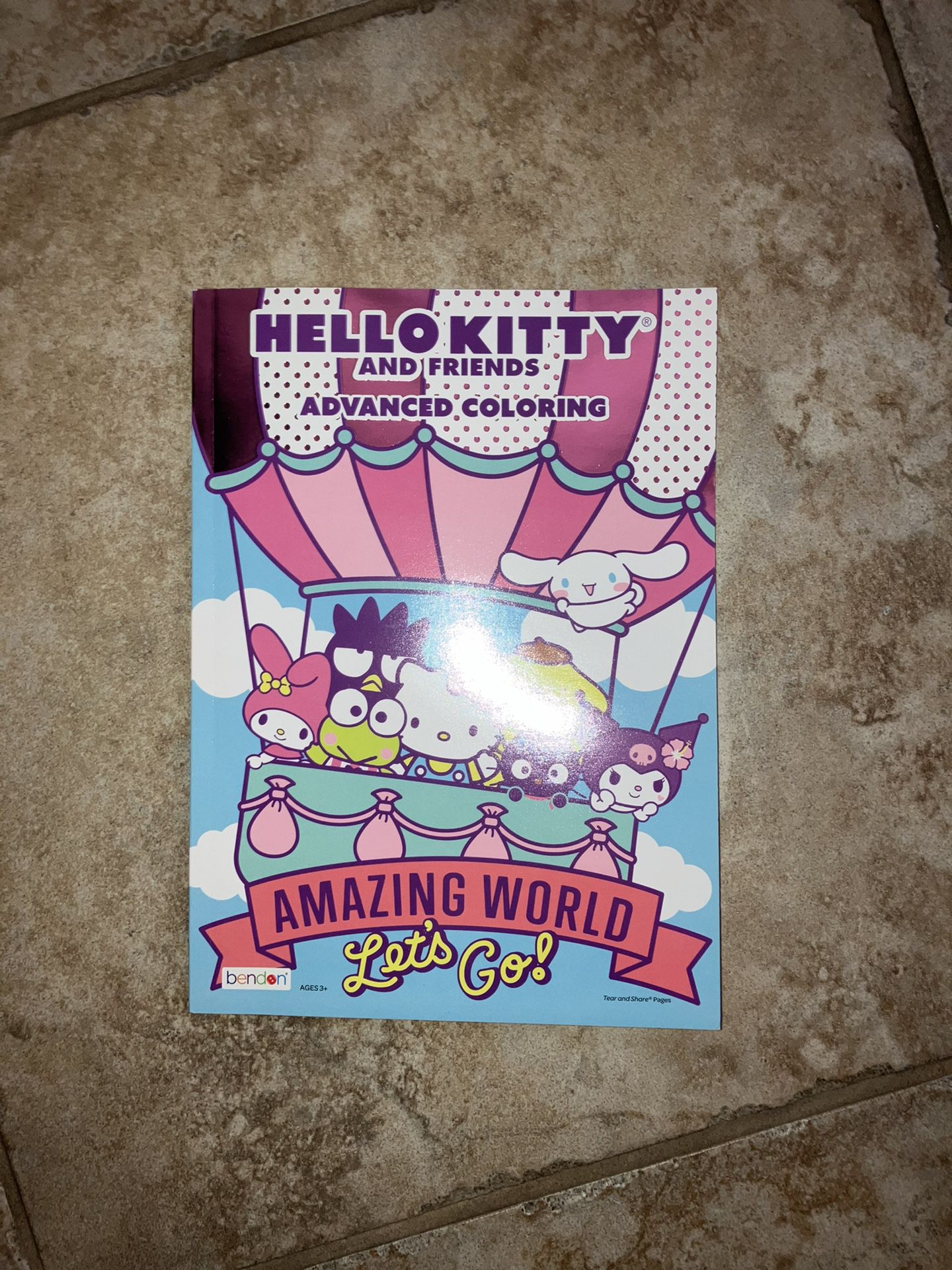 Hello Kitty And Friends Coloring Book