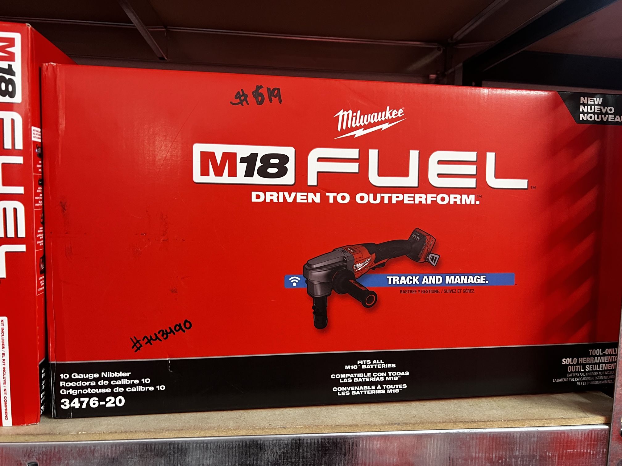 Milwaukee M18 Fuel 10 Gauge Nibbler Tool Only