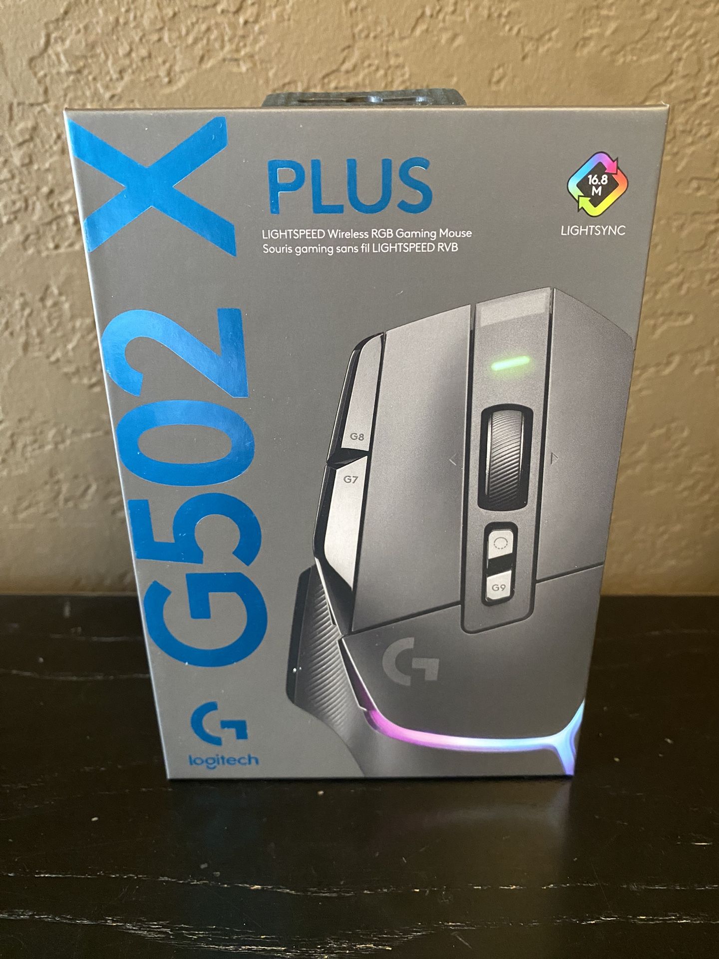 Logitech G502 X Plus Wireless Gaming Mouse - Black