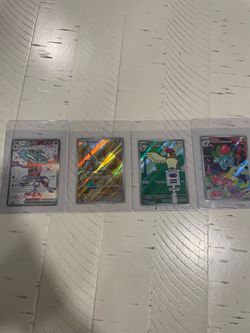 Lot of Mint condition Pokémon cards shoot offer