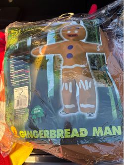 Gingerbread Man Disfraz para Adulto