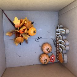 Pumpkin Patch Fall Decor Set