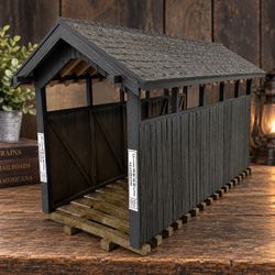 Aristo-Craft ART-7101 Covered Bridge G #1 Gauge Garden Railway w/ Original Box