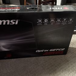 MSI G27C2 Monitor - 27” Gaming Monitor