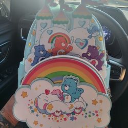 Loungefly Carebear Bag And Wallet 