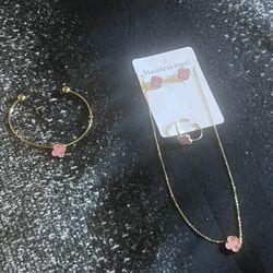 Pink Lucky Charm Set