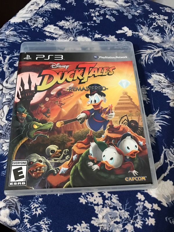 Disney DUCKTALES "Remastered" PS3 GAME