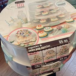 Cupcake And Cake pop Display Case