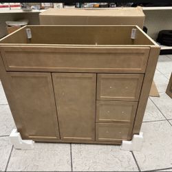 Winsome 36 in. Bath Vanity Cabinet without Top in Sand