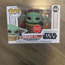 Funko Pop - Grogu With Butterfly - 468