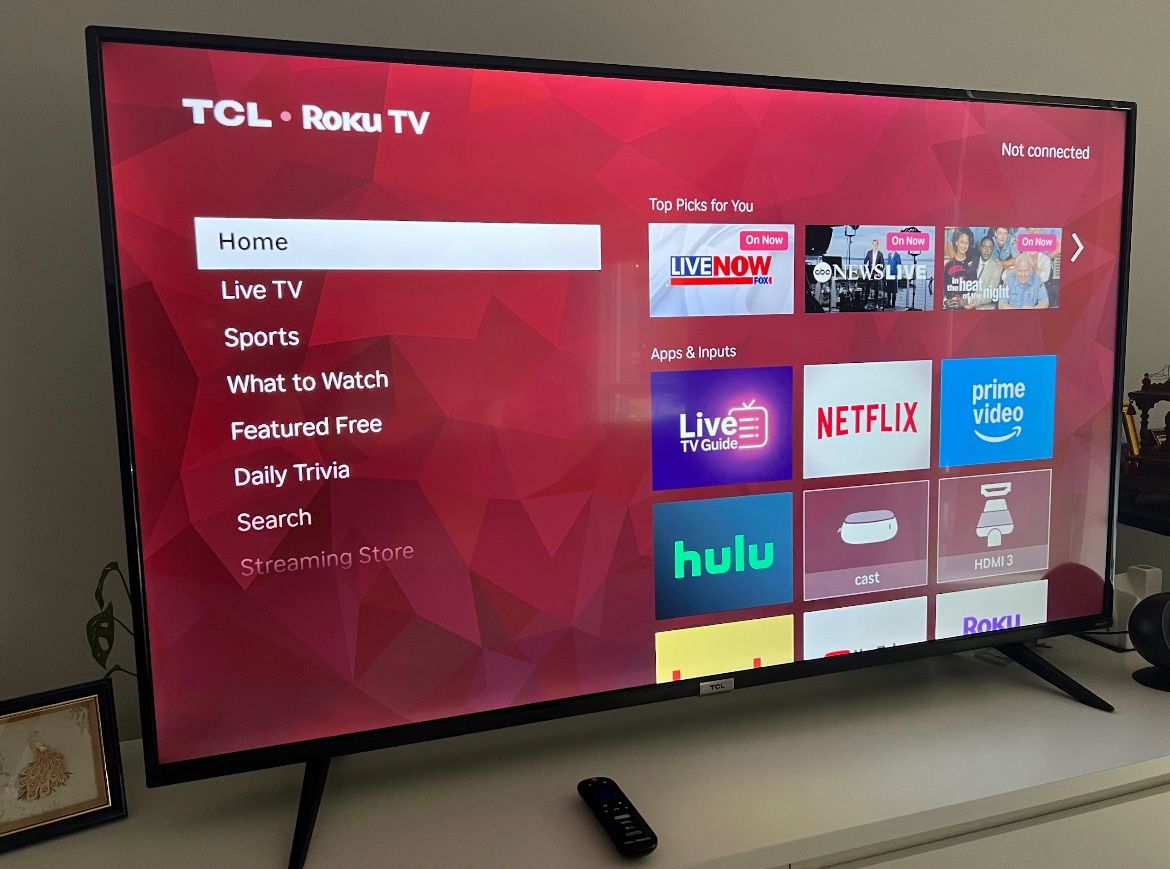 TCL 55" Class 4-Series 4K UHD HDR Smart Roku TV 