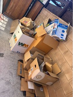 Empty boxes