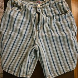 Vintage Backroad Blues Jean Shorts
