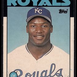 Bo Jackson 50T “ Tiffany “ card Raw not graded